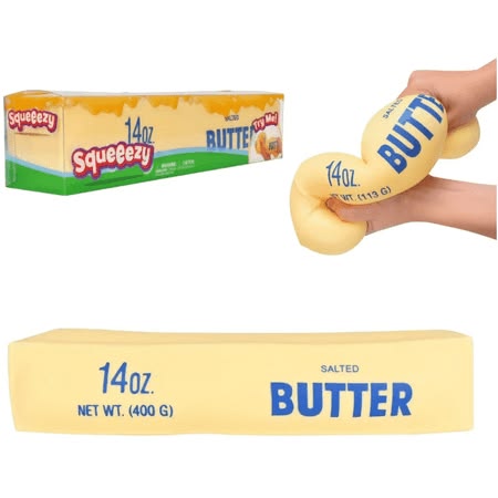  Butter Stick Squishy Fidget Toy